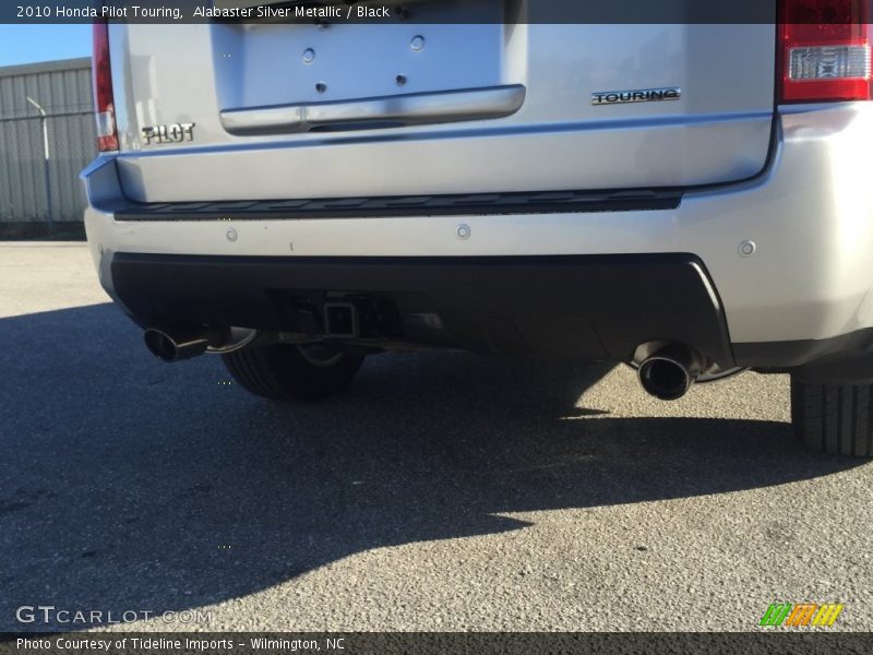 Alabaster Silver Metallic / Black 2010 Honda Pilot Touring