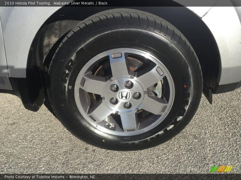 Alabaster Silver Metallic / Black 2010 Honda Pilot Touring