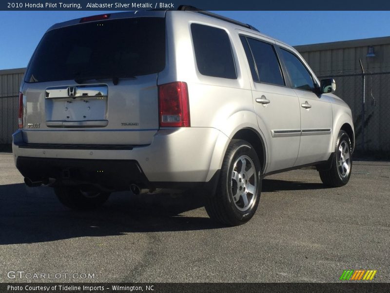 Alabaster Silver Metallic / Black 2010 Honda Pilot Touring