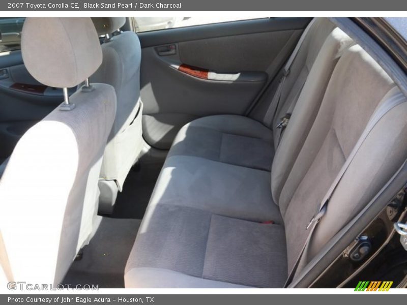 Black Sand Pearl / Dark Charcoal 2007 Toyota Corolla CE
