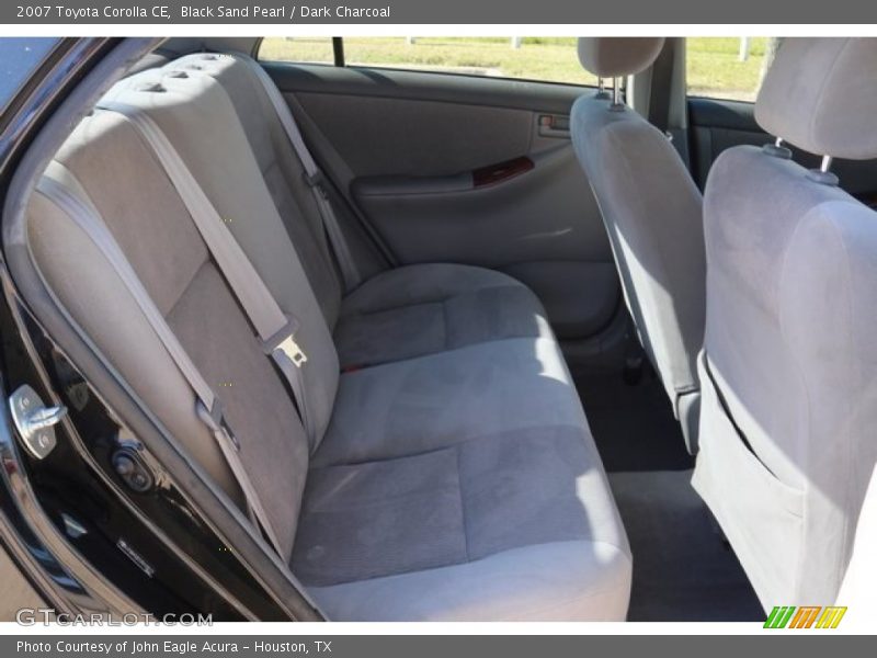 Black Sand Pearl / Dark Charcoal 2007 Toyota Corolla CE