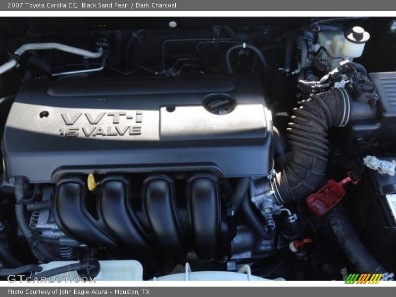 Black Sand Pearl / Dark Charcoal 2007 Toyota Corolla CE