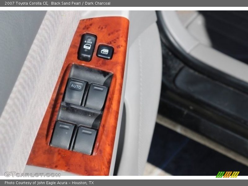 Black Sand Pearl / Dark Charcoal 2007 Toyota Corolla CE
