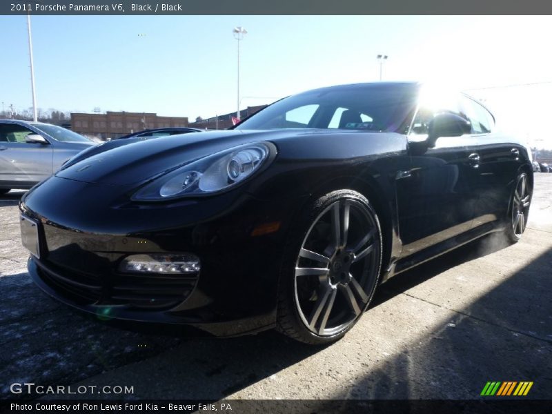 Black / Black 2011 Porsche Panamera V6