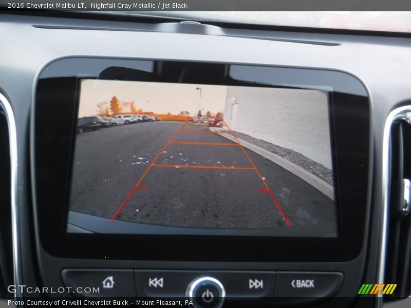 Nightfall Gray Metallic / Jet Black 2016 Chevrolet Malibu LT