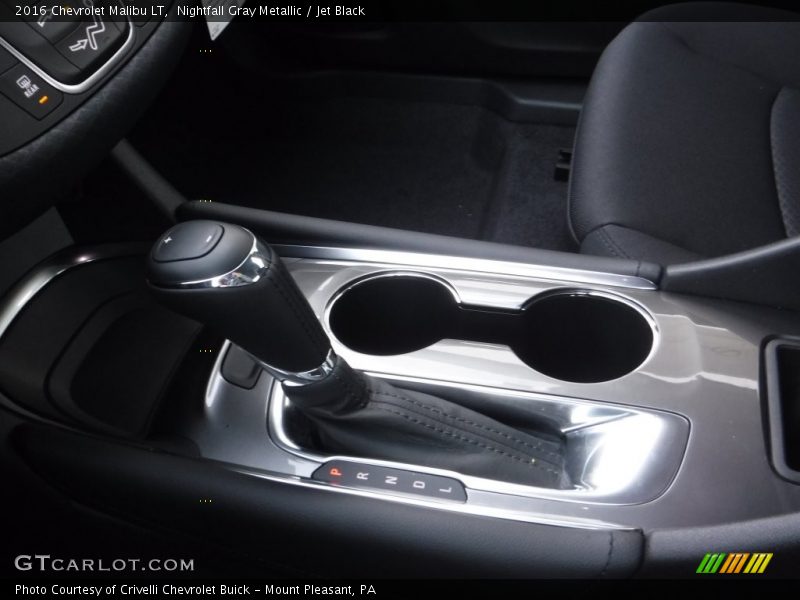 Nightfall Gray Metallic / Jet Black 2016 Chevrolet Malibu LT