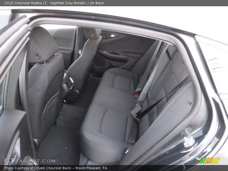 Nightfall Gray Metallic / Jet Black 2016 Chevrolet Malibu LT