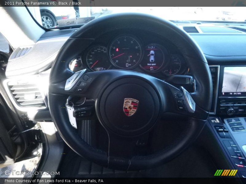 Black / Black 2011 Porsche Panamera V6