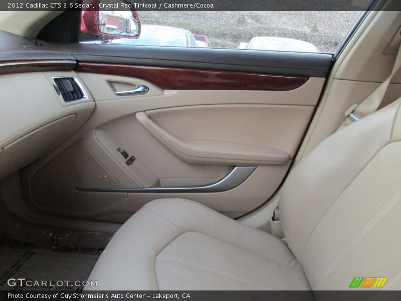 Crystal Red Tintcoat / Cashmere/Cocoa 2012 Cadillac CTS 3.6 Sedan