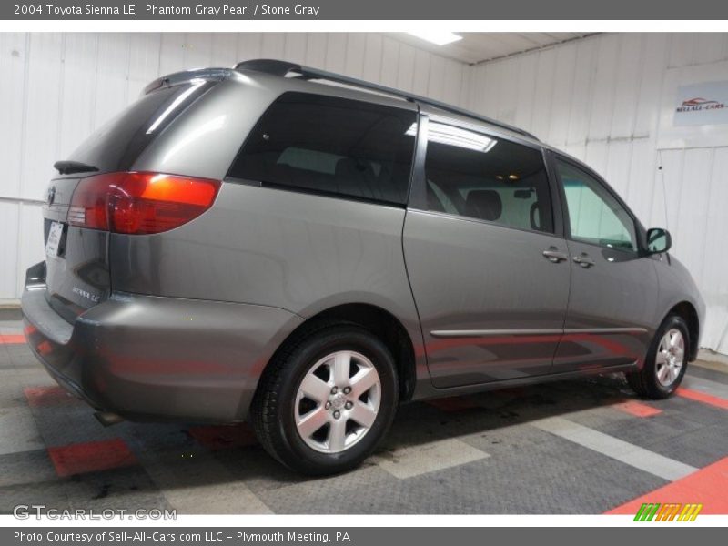Phantom Gray Pearl / Stone Gray 2004 Toyota Sienna LE