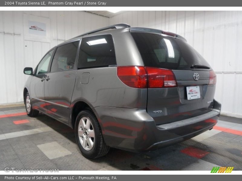 Phantom Gray Pearl / Stone Gray 2004 Toyota Sienna LE