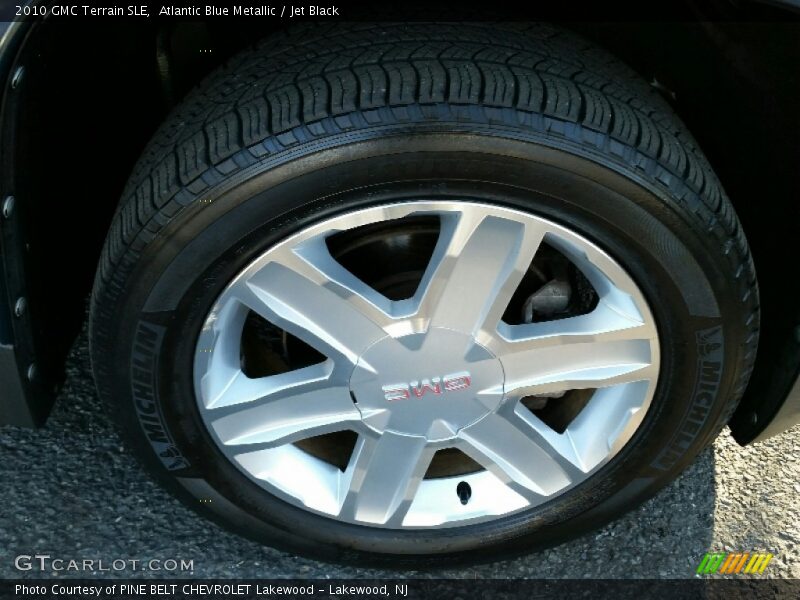 Atlantic Blue Metallic / Jet Black 2010 GMC Terrain SLE