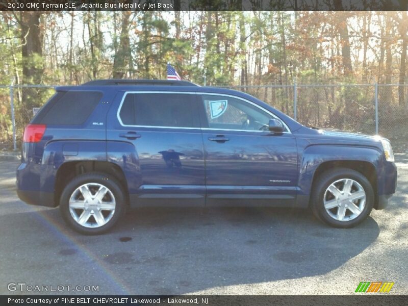 Atlantic Blue Metallic / Jet Black 2010 GMC Terrain SLE