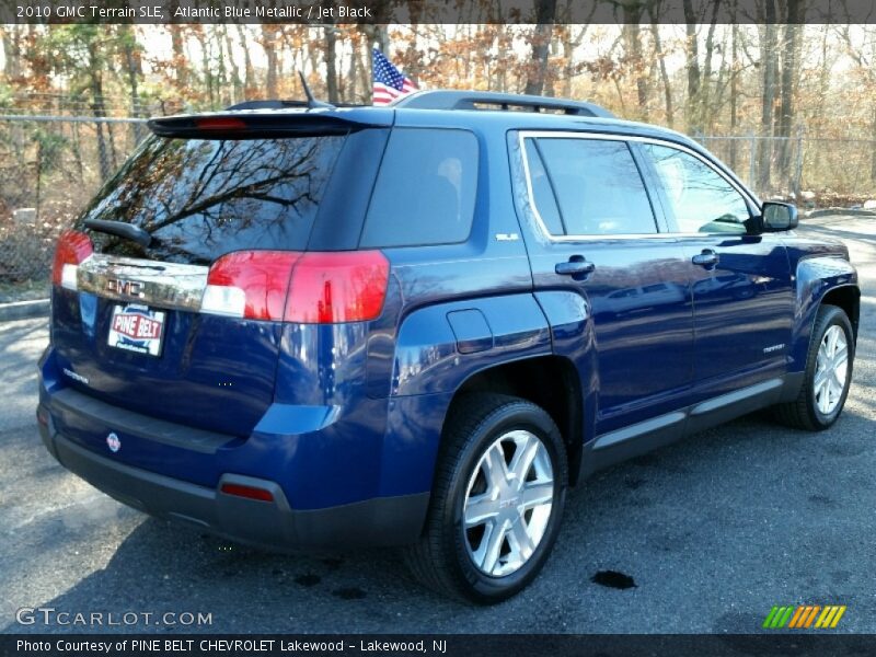 Atlantic Blue Metallic / Jet Black 2010 GMC Terrain SLE