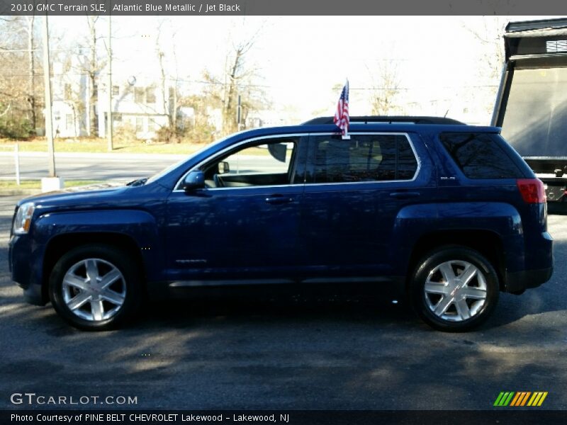 Atlantic Blue Metallic / Jet Black 2010 GMC Terrain SLE