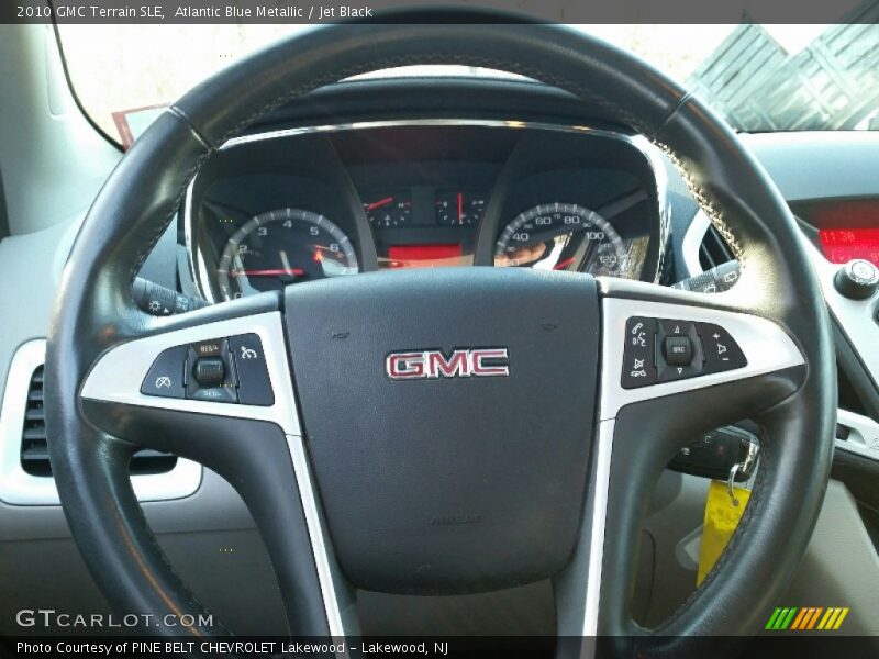 Atlantic Blue Metallic / Jet Black 2010 GMC Terrain SLE
