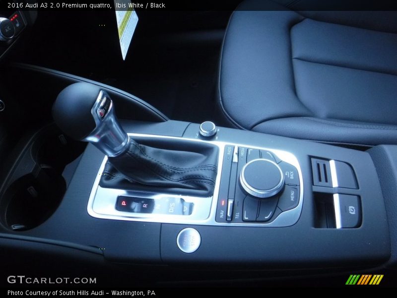 Ibis White / Black 2016 Audi A3 2.0 Premium quattro