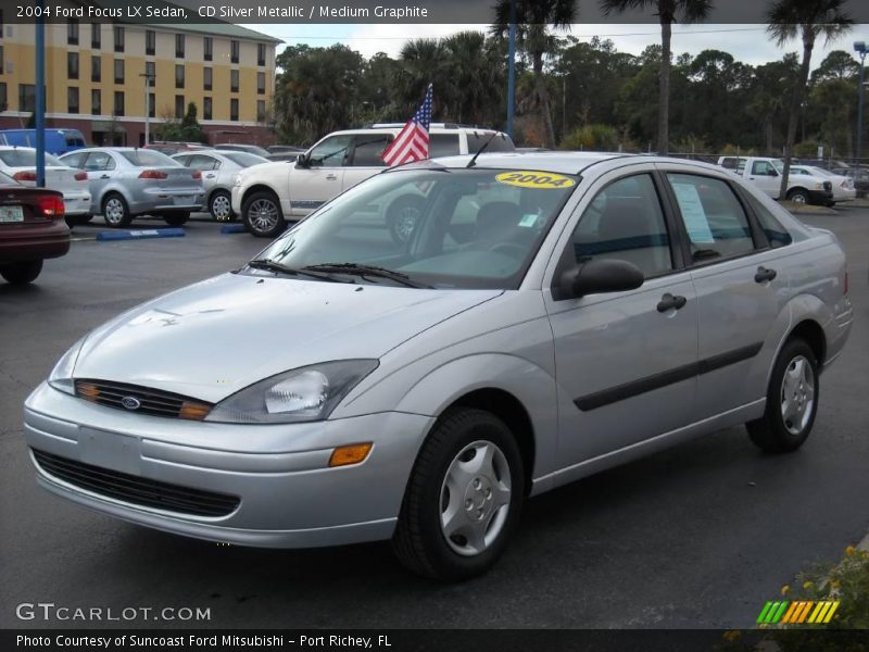 CD Silver Metallic / Medium Graphite 2004 Ford Focus LX Sedan
