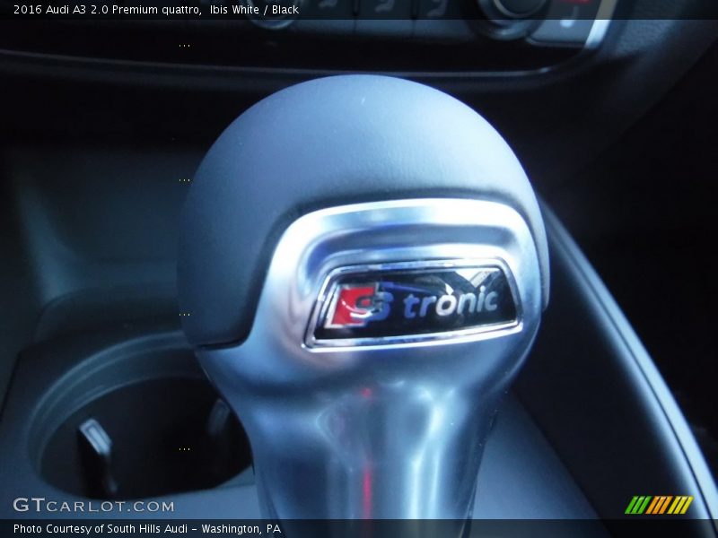 Ibis White / Black 2016 Audi A3 2.0 Premium quattro