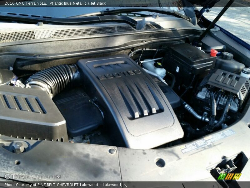 Atlantic Blue Metallic / Jet Black 2010 GMC Terrain SLE