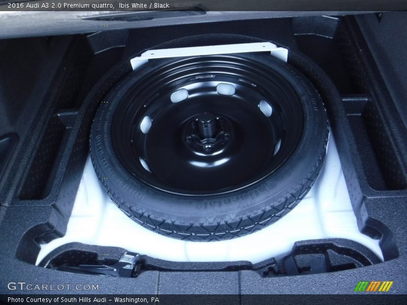 Ibis White / Black 2016 Audi A3 2.0 Premium quattro