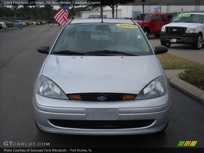 CD Silver Metallic / Medium Graphite 2004 Ford Focus LX Sedan