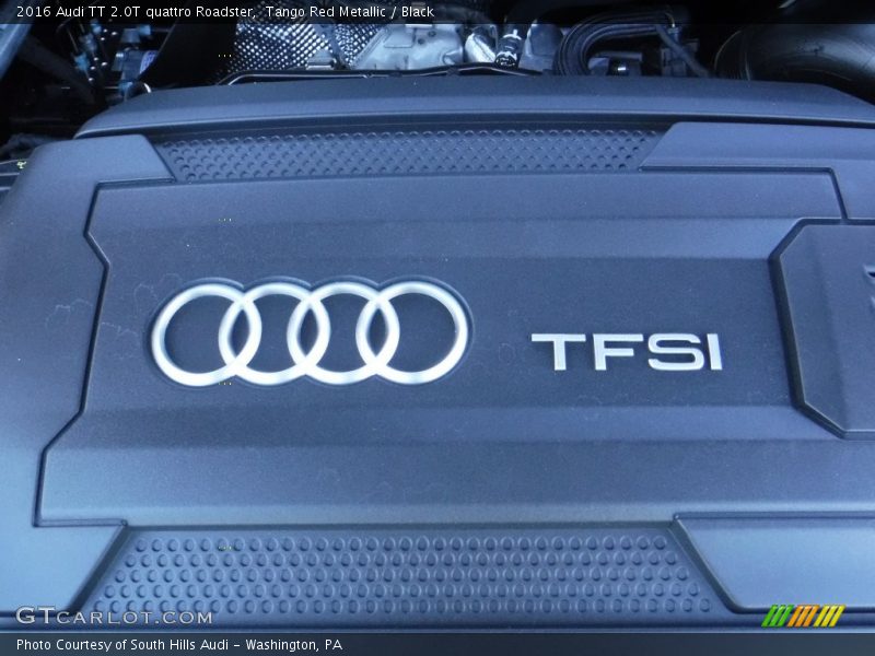 Tango Red Metallic / Black 2016 Audi TT 2.0T quattro Roadster