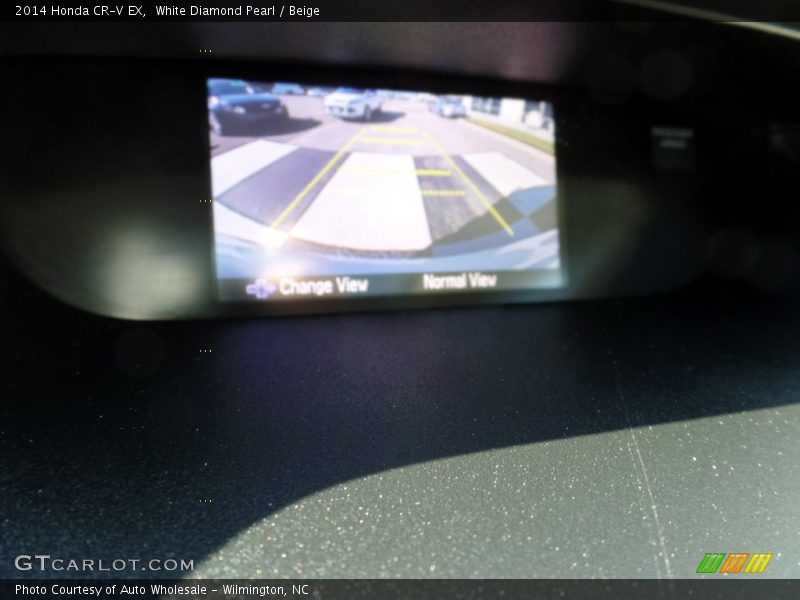 White Diamond Pearl / Beige 2014 Honda CR-V EX