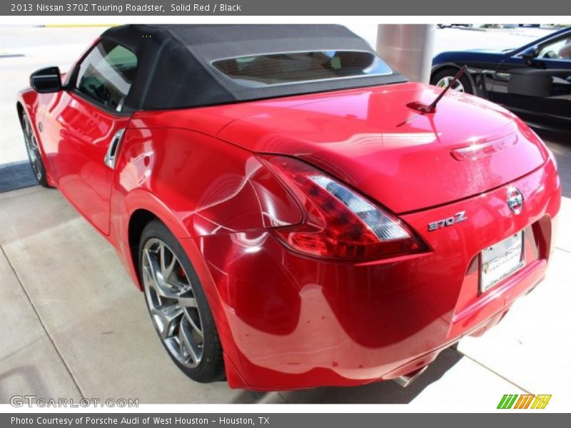 Solid Red / Black 2013 Nissan 370Z Touring Roadster