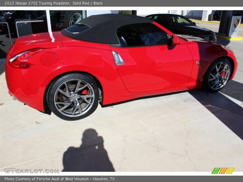 Solid Red / Black 2013 Nissan 370Z Touring Roadster