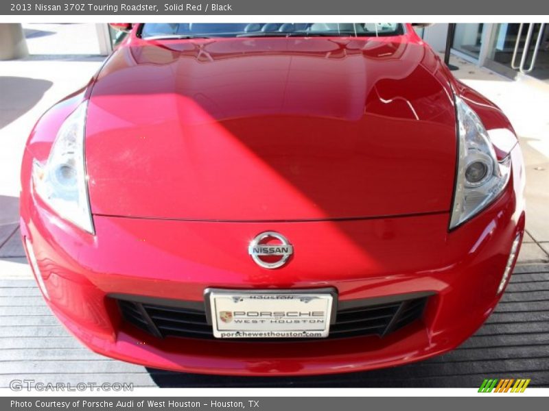 Solid Red / Black 2013 Nissan 370Z Touring Roadster