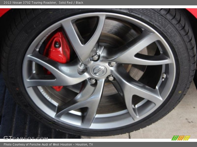 Solid Red / Black 2013 Nissan 370Z Touring Roadster