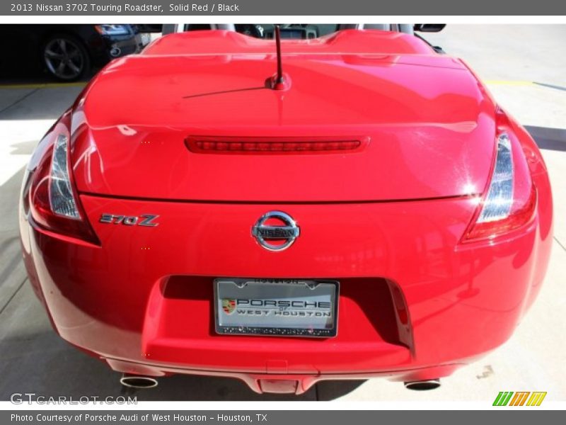 Solid Red / Black 2013 Nissan 370Z Touring Roadster