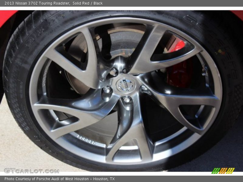 Solid Red / Black 2013 Nissan 370Z Touring Roadster