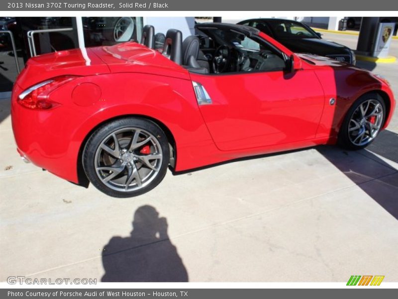 Solid Red / Black 2013 Nissan 370Z Touring Roadster