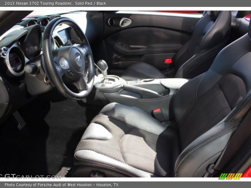 Solid Red / Black 2013 Nissan 370Z Touring Roadster