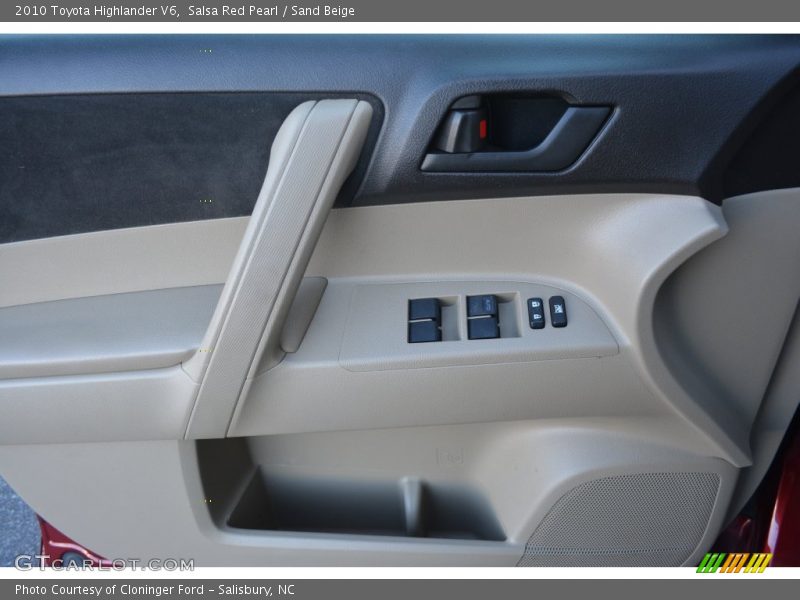 Salsa Red Pearl / Sand Beige 2010 Toyota Highlander V6