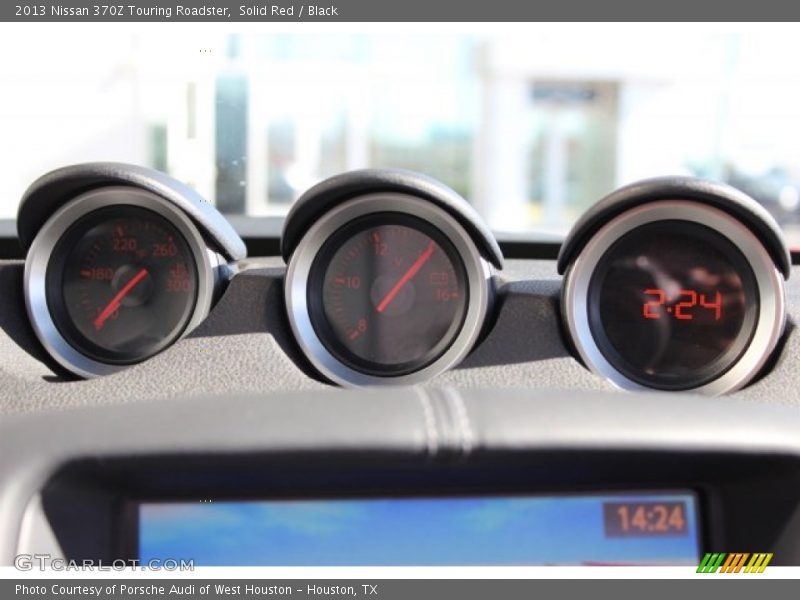 Solid Red / Black 2013 Nissan 370Z Touring Roadster