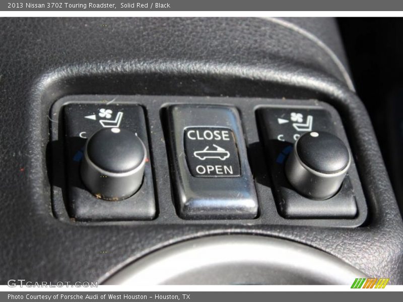Solid Red / Black 2013 Nissan 370Z Touring Roadster