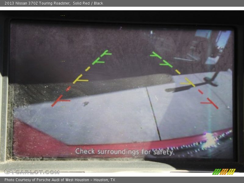 Solid Red / Black 2013 Nissan 370Z Touring Roadster