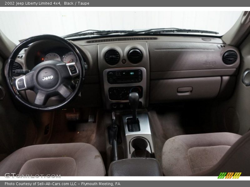 Black / Taupe 2002 Jeep Liberty Limited 4x4