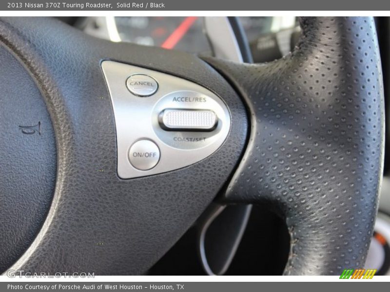 Solid Red / Black 2013 Nissan 370Z Touring Roadster