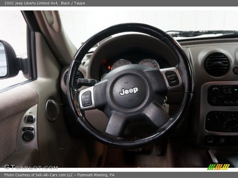 Black / Taupe 2002 Jeep Liberty Limited 4x4