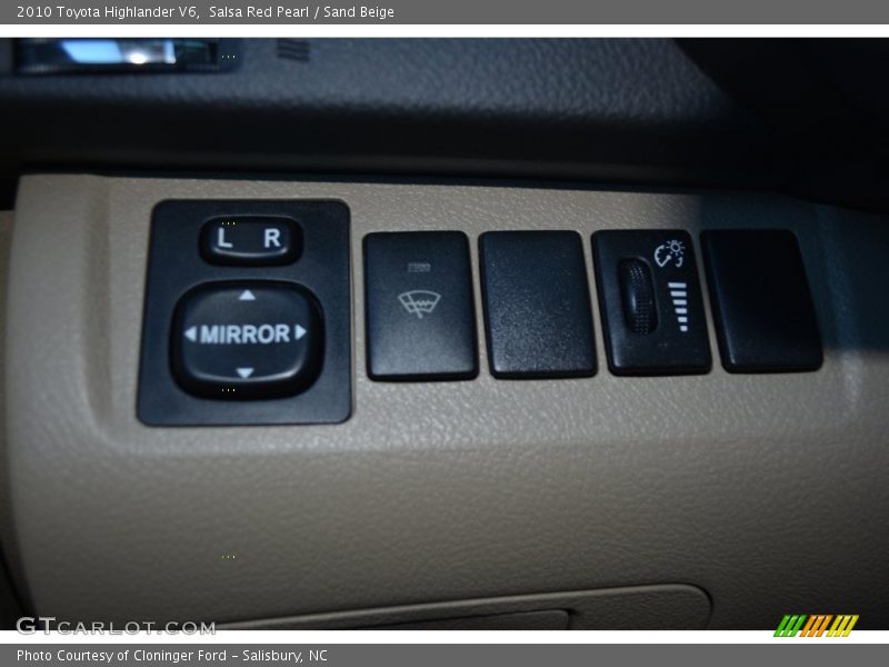 Salsa Red Pearl / Sand Beige 2010 Toyota Highlander V6