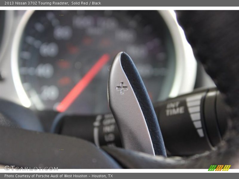 Solid Red / Black 2013 Nissan 370Z Touring Roadster