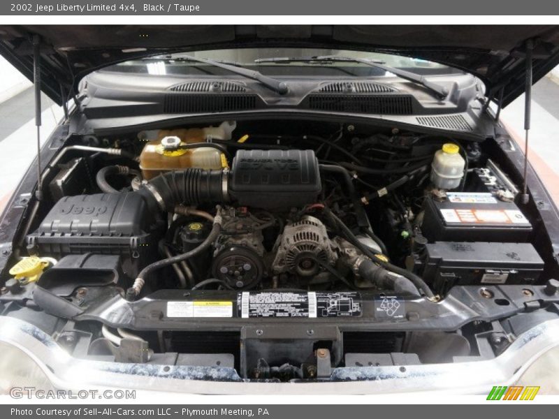 Black / Taupe 2002 Jeep Liberty Limited 4x4
