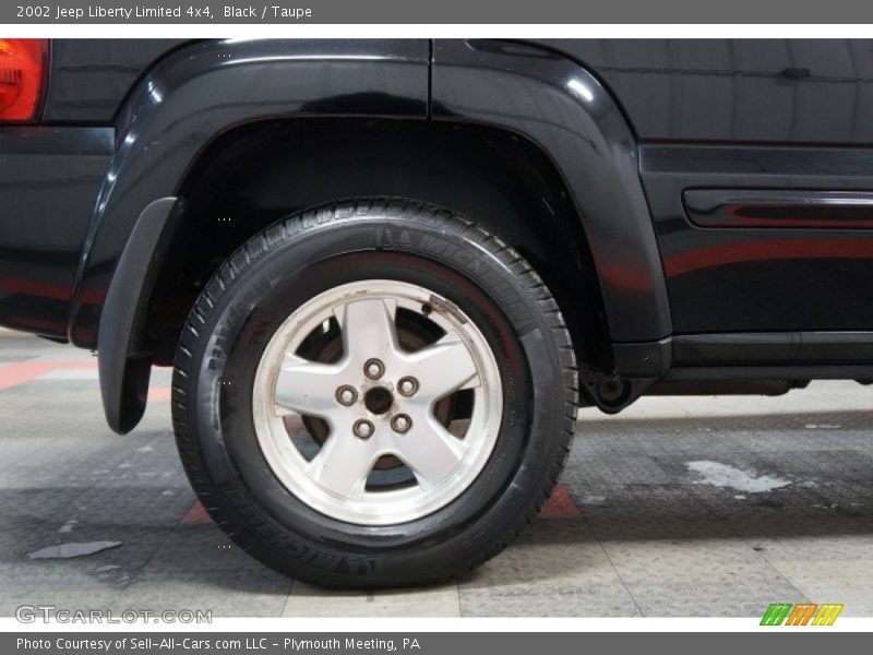 Black / Taupe 2002 Jeep Liberty Limited 4x4