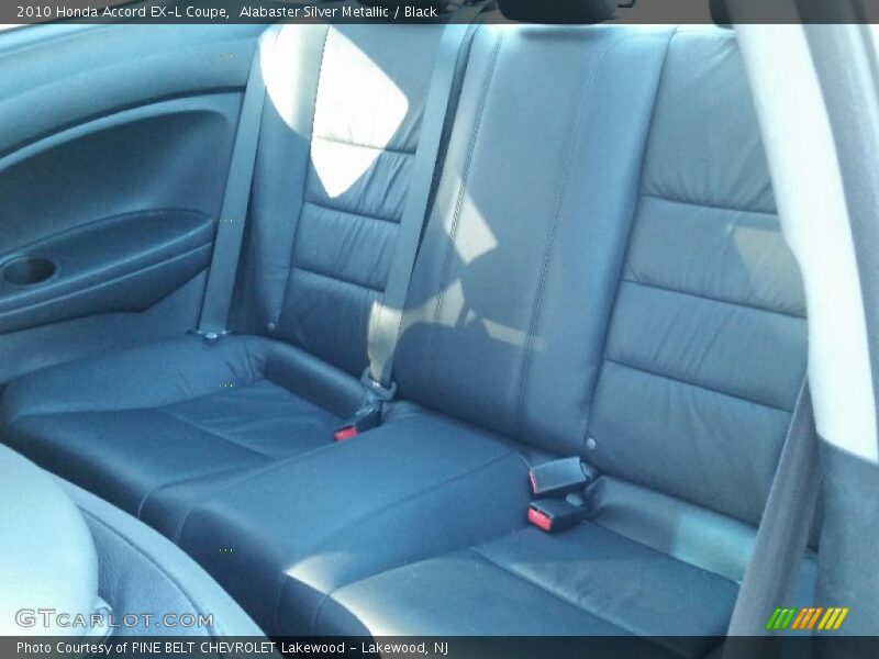Alabaster Silver Metallic / Black 2010 Honda Accord EX-L Coupe