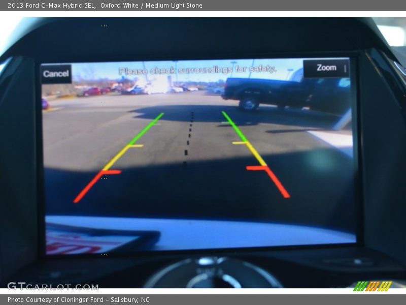Oxford White / Medium Light Stone 2013 Ford C-Max Hybrid SEL