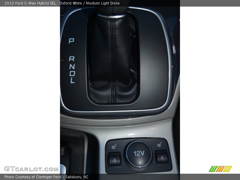 Oxford White / Medium Light Stone 2013 Ford C-Max Hybrid SEL